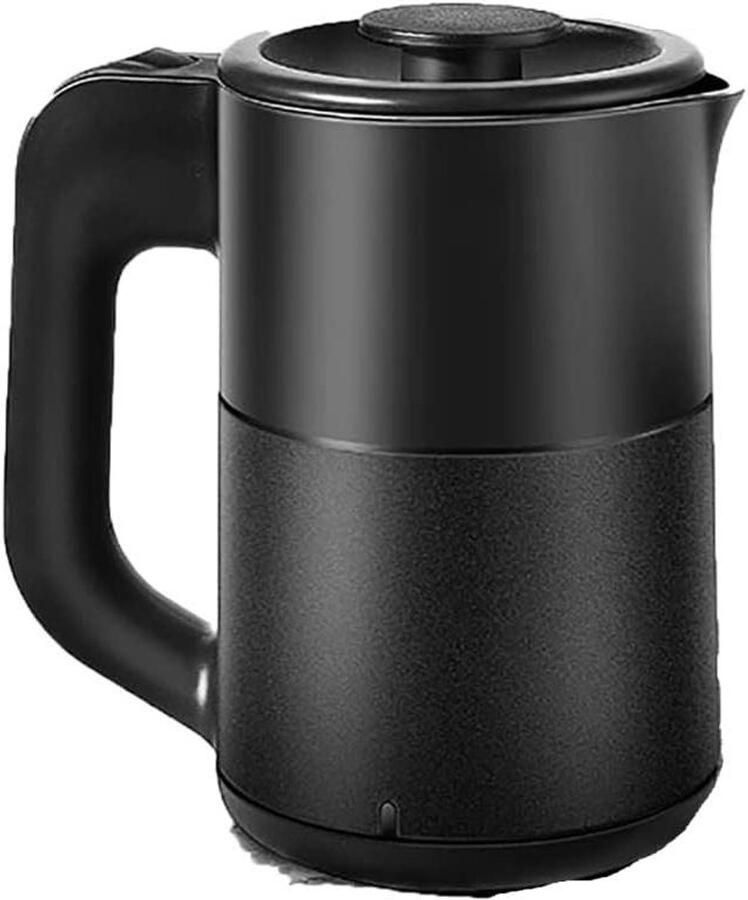 Waterkoker Kleine Waterkoker Snel Water Koken Compact Formaat 600ml Zilver