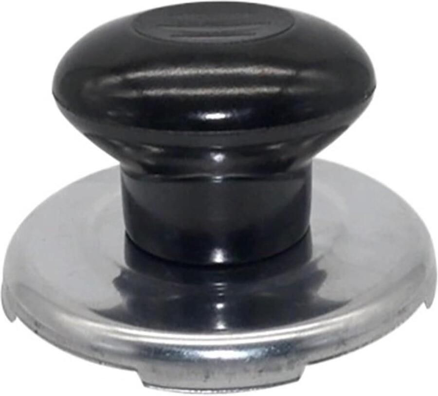 Waterkoker Knop Dekselgreep Handvat Water Koken Universeel Verstelbaar 5.6 cm Diameter Zwart