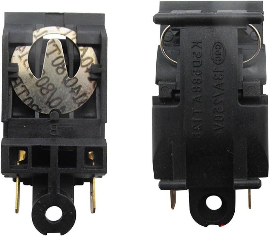 Waterkoker Knop Temperatuurcontrole Knop Veilig Koken Realtime Temperatuurmonitoring 5 x 2 x 1 cm Zwart - Foto 2