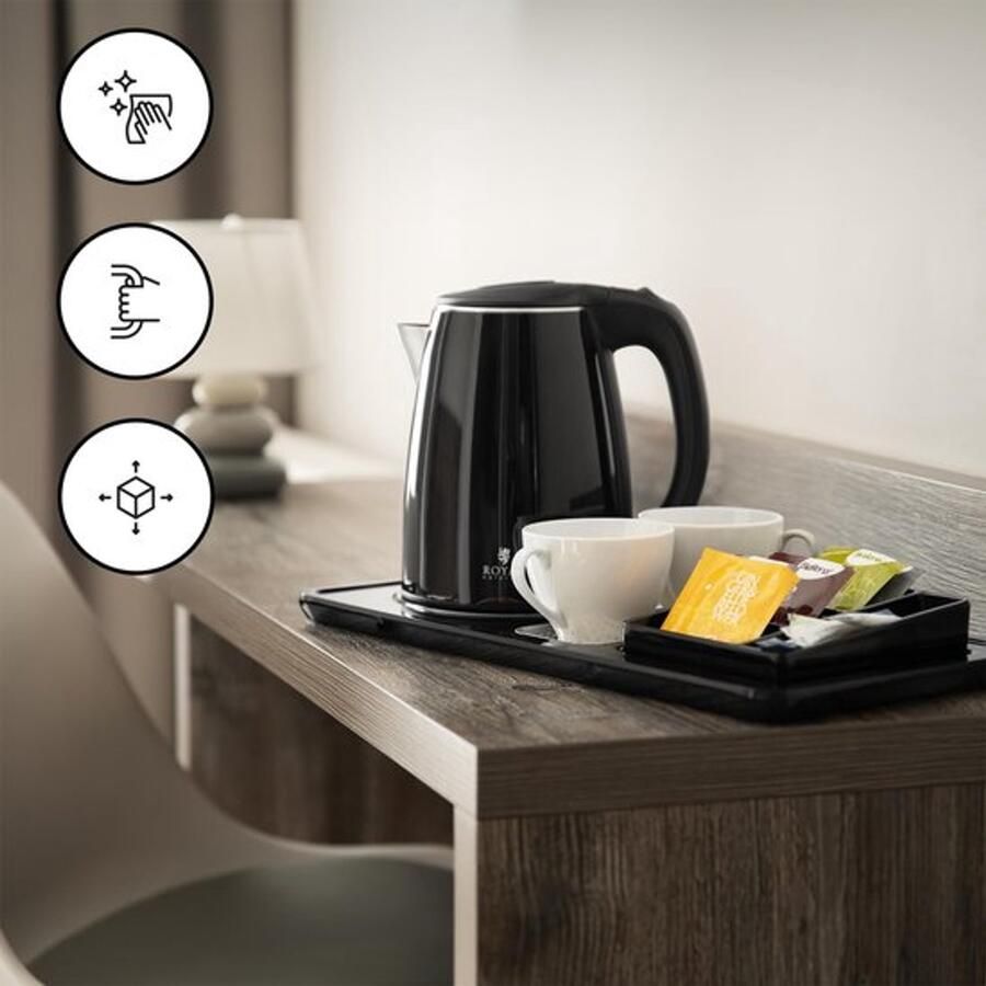 Waterkoker koffie- en theestation 1 2 L 1800 W draadloos
