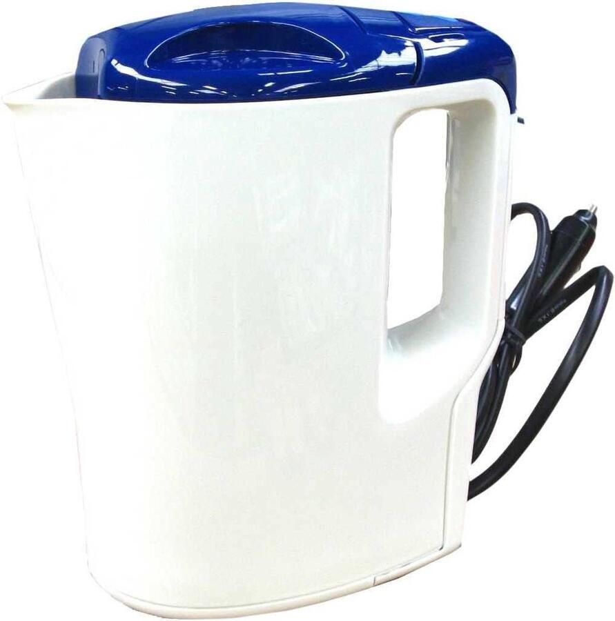Waterkoker Warmwaterkoker Onderweg Water Koken Automatische Uitschakeling 1 Liter Wit