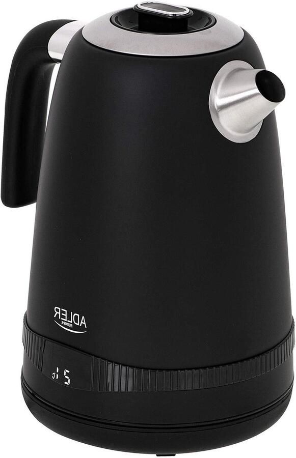 Waterkoker Koffiezetter Snel Water Koken Roestvrijstaal 17 Liter Zwart