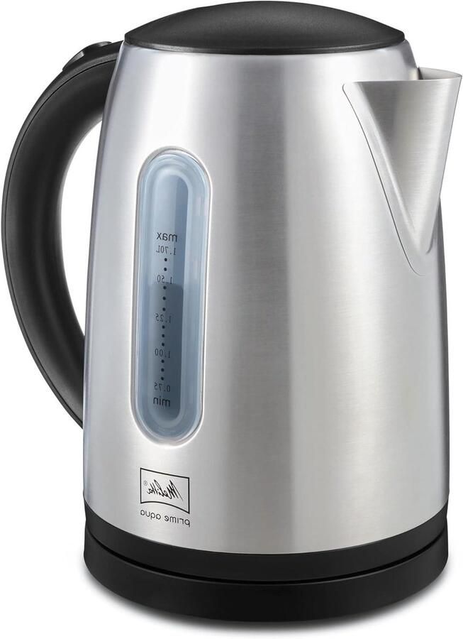 Waterkoker Kookapparaat Snel Water Koken Automatische Uitschakeling 17 Liter Roestvrij Staal Zwart