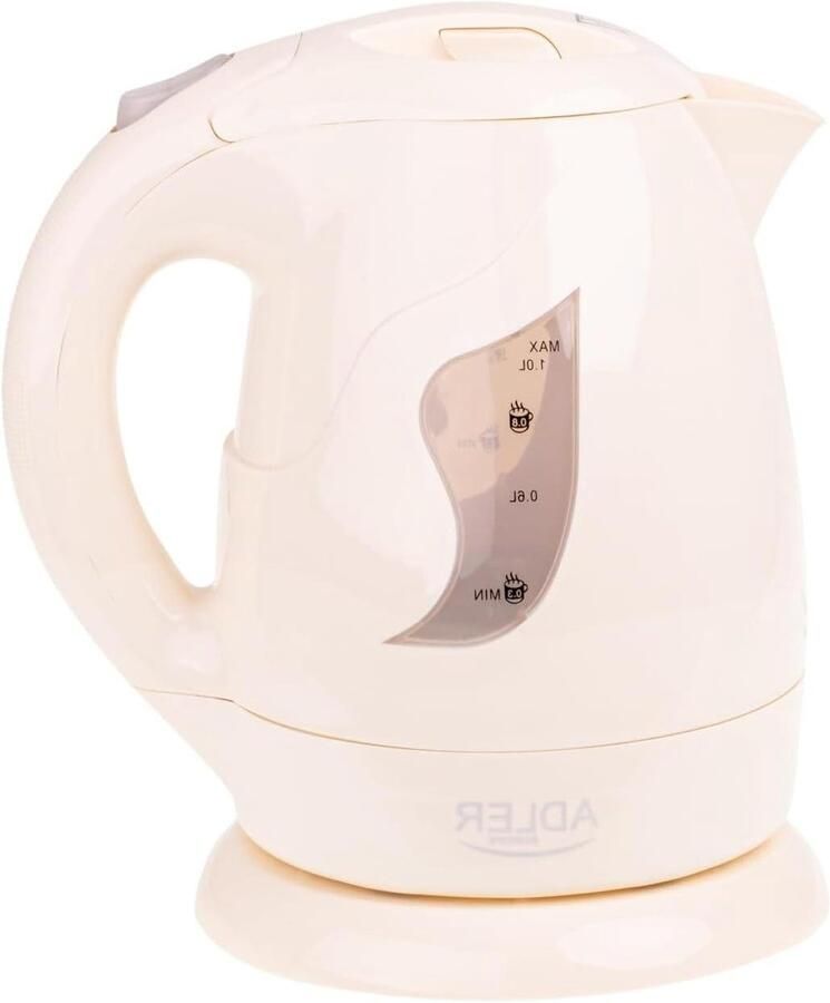 Waterkoker Kunststof Elektrische Ketel Snel Water Koken Automatische Uitschakeling 1 Liter Meerkleurig