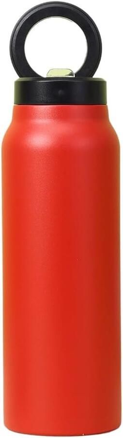 Waterkoker Magnetische Zuignap Autoketel Telefoonhouder Handsfree Video Kijken Verstelbare Magnetische Positie 720ML Rood