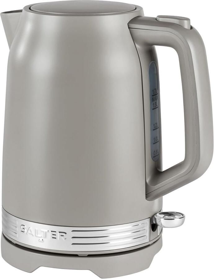 Waterkoker Thee Ketel Elektrisch Snel Water Koken Droogkookbeveiliging 17 Liter Mat Taupe