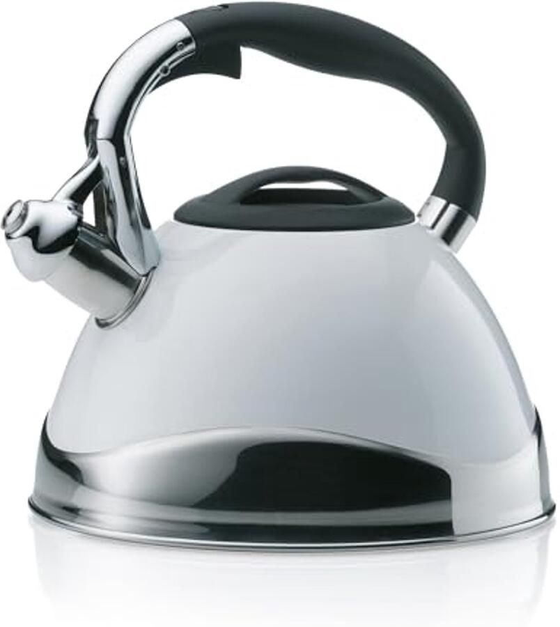 Waterkoker met Fluitje Geschikt voor Inductie 3L Roestvrij Staal