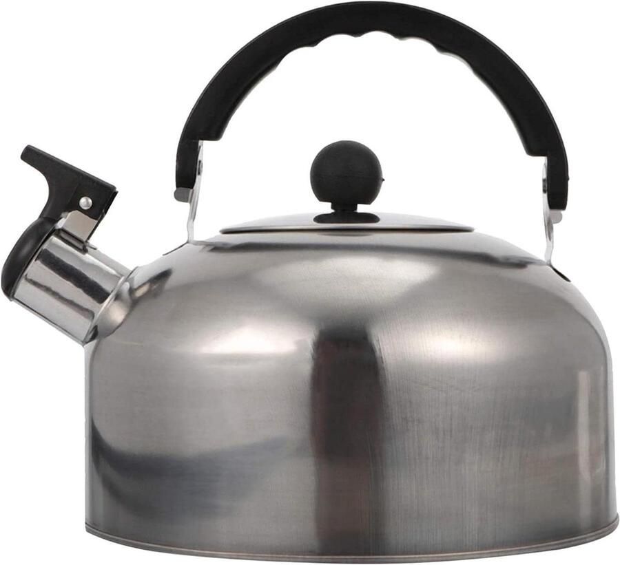 Waterkoker Met Fluitje Theepot Ketel Water Koken Automatisch Fluitje 2 Liter Groen