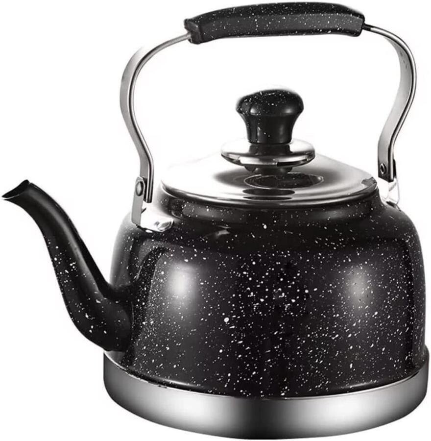 Waterkoker met fluitje Theepot RVS Thee zetten Inklapbare handgreep 2 Liter capaciteit