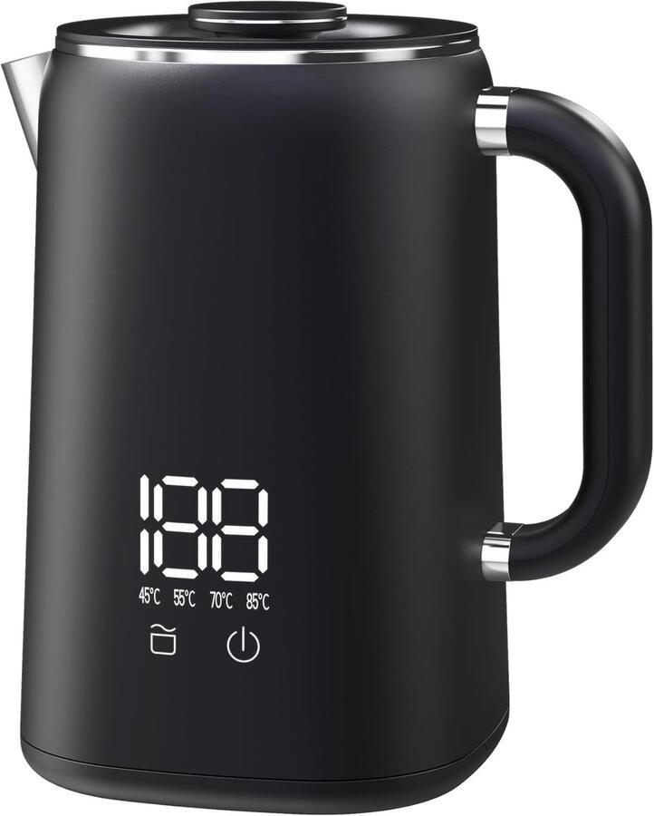 Waterkoker met Temperatuurinstelling 1 7 L Snel Koken en Veiligheidselementen