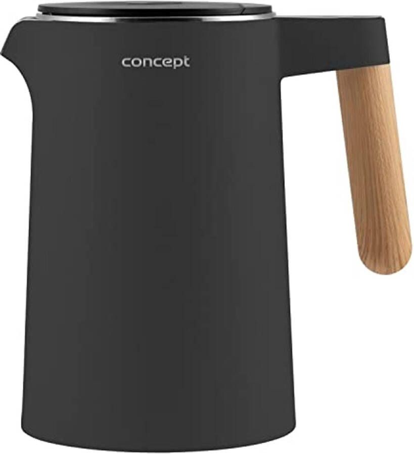 Waterkoker met temperatuurregeling 1 5 liter KEEP warm-functie Draaibare basis en waterniveau-indicator 2200 W