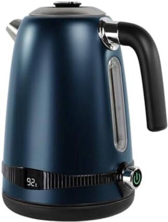 Waterkoker met Temperatuurregeling 1 7L 2200W Blauw