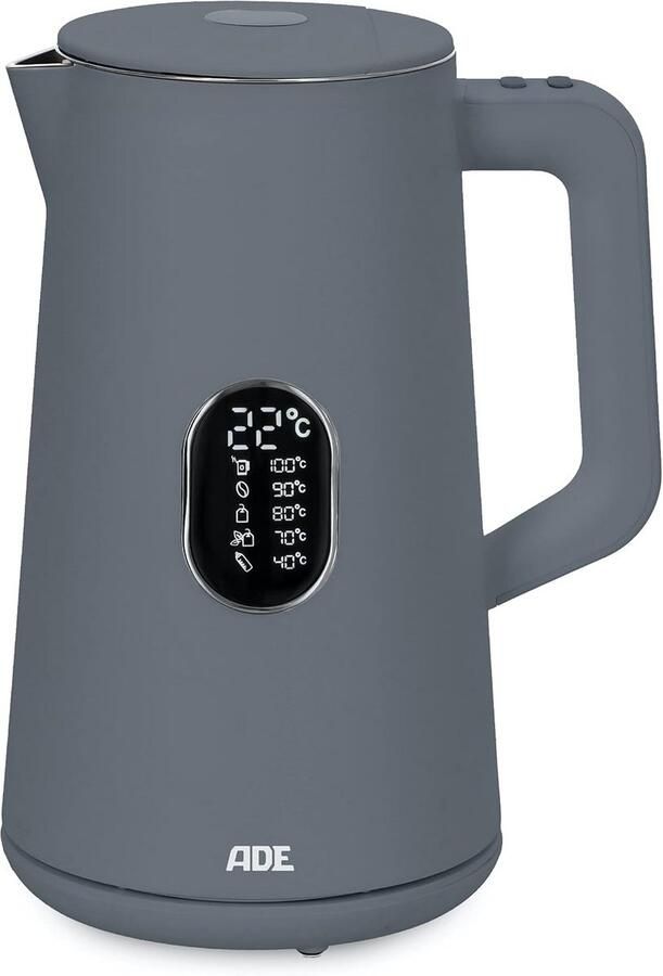 Waterkoker met Temperatuurregeling 1.5L Roestvrij Staal BPA-vrij Groen