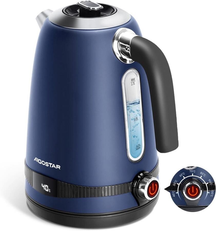 Waterkoker met Temperatuurregeling Heetwaterdispenser Heetwatertap Warm
