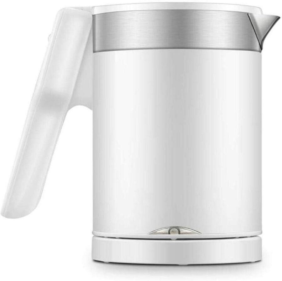 Waterkoker Opvouwbaar Handige waterketel Reizen en Kamperen Inklapbare Handgreep 1 Liter Capaciteit Wit