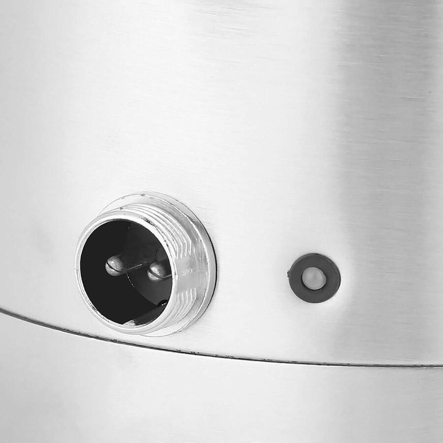 Waterkoker Reiskoker Warme Dranken Onderweg Automatische Uitschakeling 1000 Ml Capaciteit Zilver Zwart