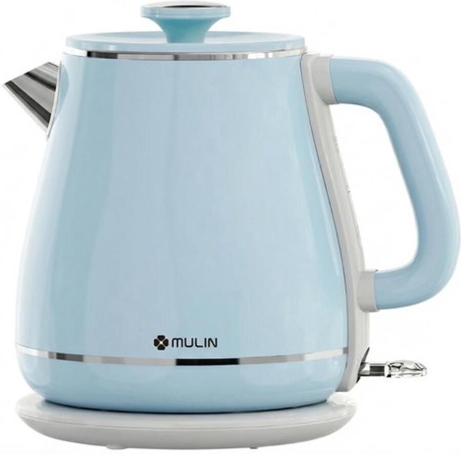 Waterkoker retro elektrische waterkoker met 360° basis 1 8 l capaciteit 2200 W snelkookfunctie automatische uitschakeling theekoker elektrische