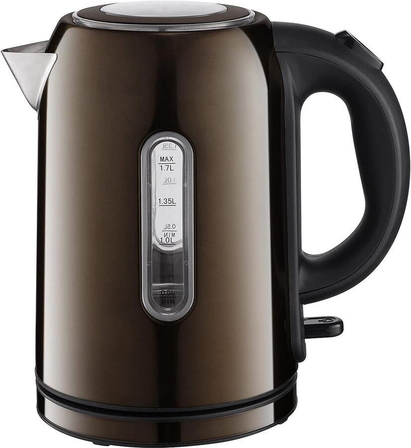 Waterkoker Roestvrij Elektrische Ketel Snel Water Koken Automatische Uitschakeling 1.7 Liter Rood