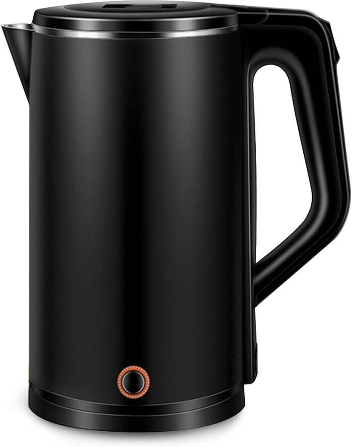 Waterkoker Roestvrij Staal Thee Koffie Kannen Snel Water Koken Mat Met Leds 2L Mat - Foto 2
