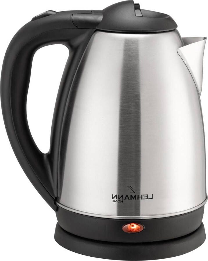 Waterkoker roestvrij staal 18 l krachtige elektrische waterkoker 2200 W voor babyvoeding thee koffie automatische uitschakeling en oververhittingsbeveiliging BPA-vrij ideaal voor thuisgebruik