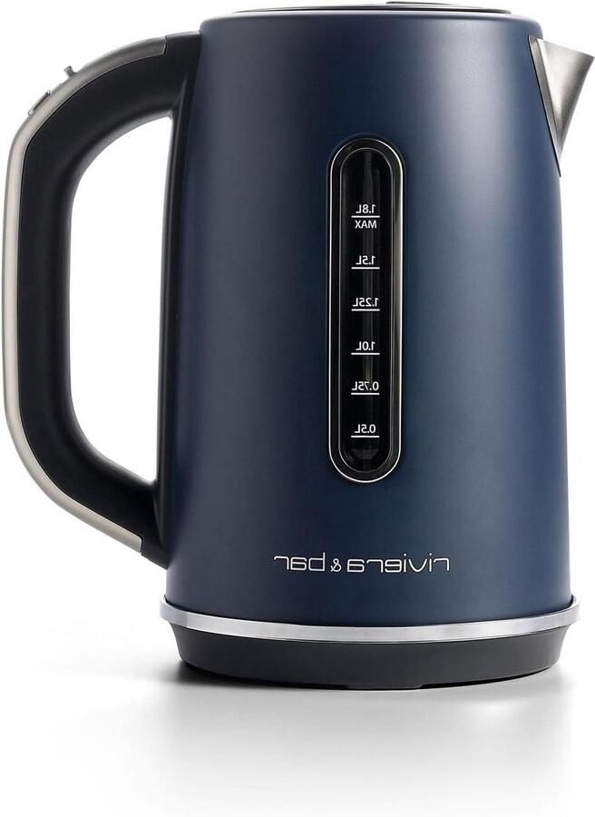 Waterkoker Roestvrij Staal Thee en Koffie Dranken Bereiden Instelbare Temperatuur 18 Liter Blauw