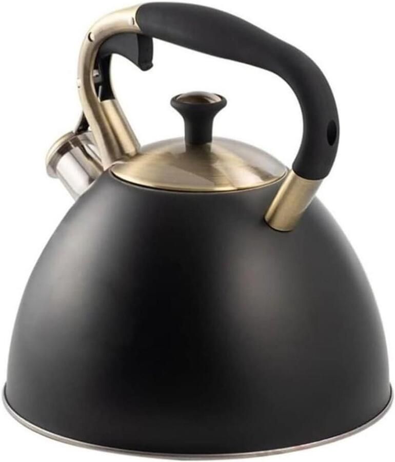 Waterkoker Roestvrijstaal Fluitketel Theepot Water Koken Automatisch Fluitapparaat 3L Zilver