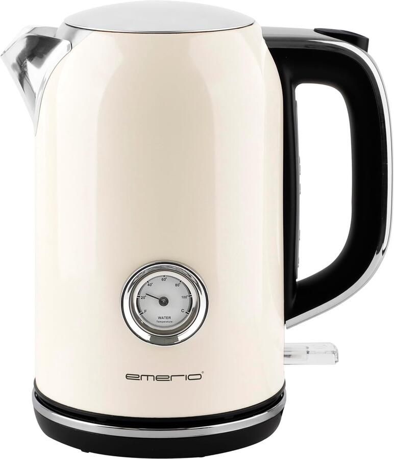 Waterkoker Roestvrijstaal Retro Design 2200 Watt Voor Thuisgebruik