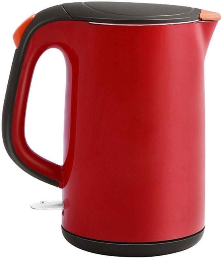 Waterkoker Roestvrijstaal Snelkoker Keuken Snel Water Koken Automatische Uitschakeling 17 Liter Rood