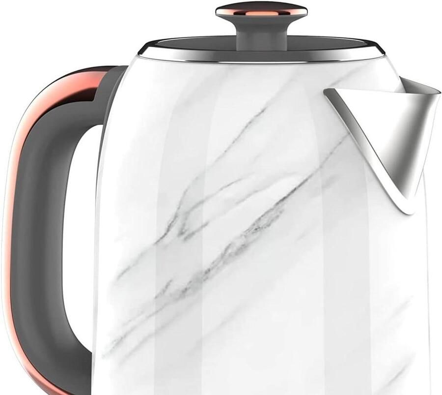 Waterkoker Rood Thee Waterkoker Snel Water Koken Uniek Design 1.7 Liter Rood