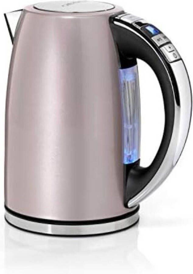 Waterkoker Roze Waterkoker met Temperatuurregeling 1 7L 3000W