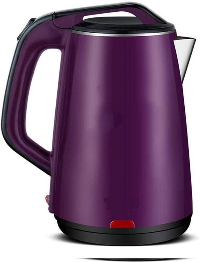Waterkoker RVS Elektrische Ketel Snel Water Koken Automatische Uitschakeling 1500 Watt Rood