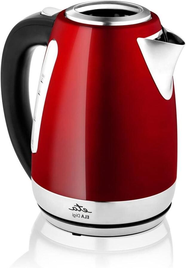 Waterkoker RVS Elektrische Ketel Thee Zetten Instelbare Temperatuur 17 Liter Rood