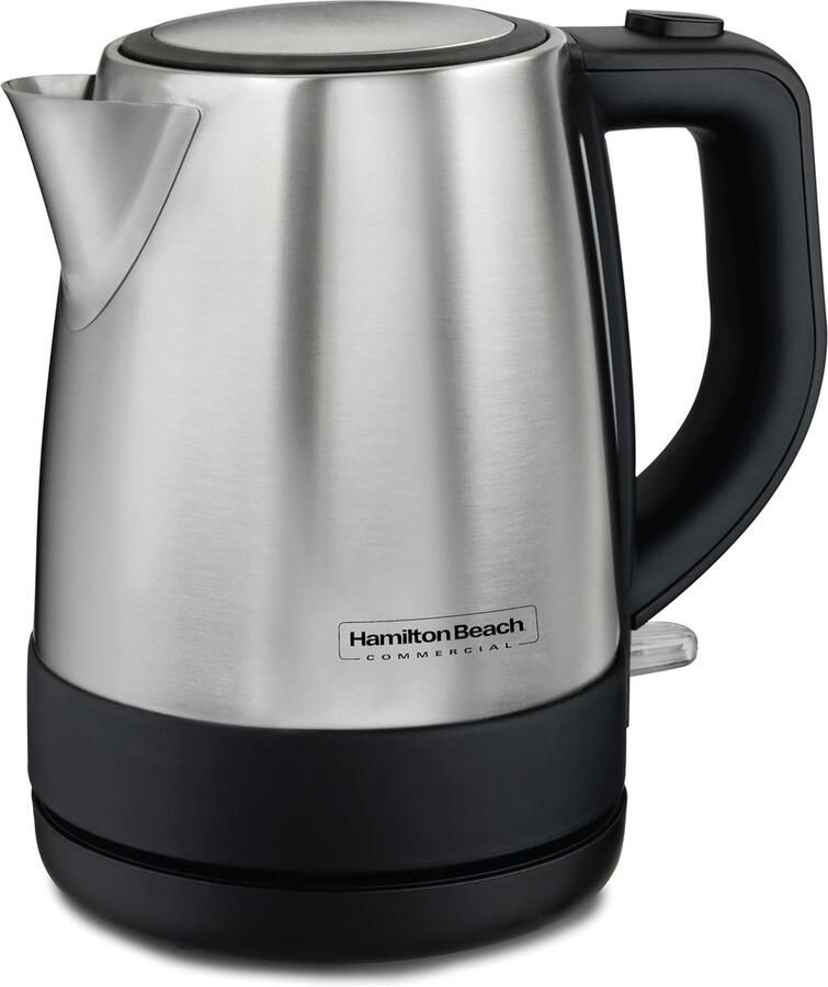 Waterkoker RVS Heetwaterdispenser Snel Water Koken Zakelijk Gebruik 1 Liter Zilverkleurig