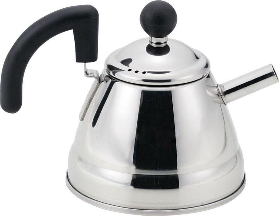 Waterkoker RVS Kookapparaat Snel Thee Zetten Compact Design 1 Liter Zilverkleurig