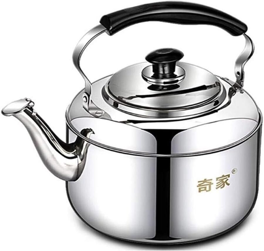Waterkoker RVS Theepot Inductie Water Koken Met Infusie Kern 6.5L Capaciteit Roestvrij Staal