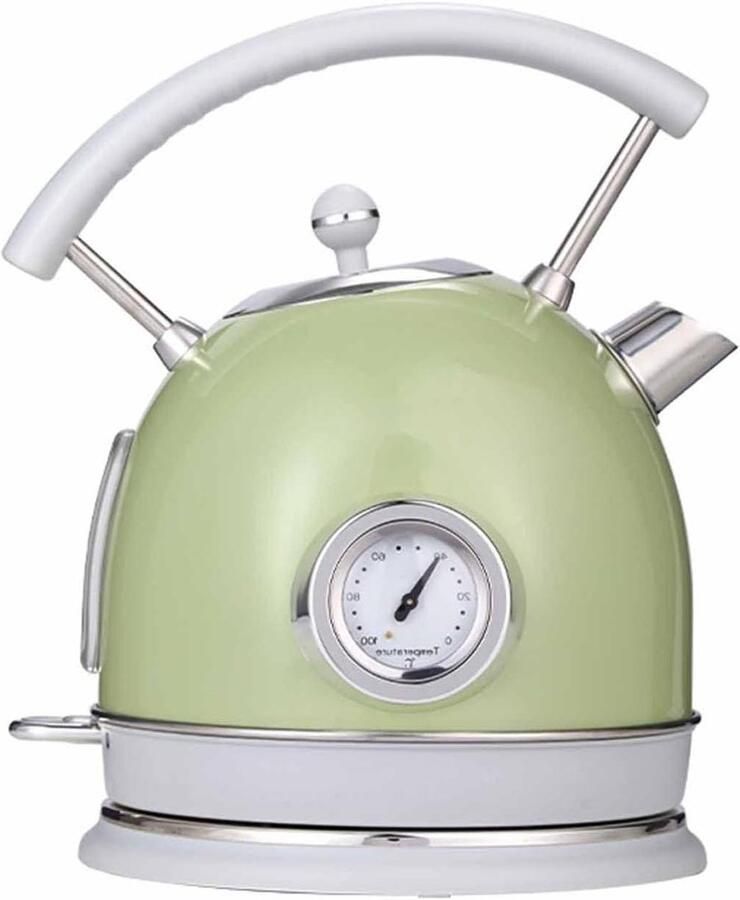 Waterkoker RVS Theepot Ketel Water Verwarmen Temperatuurweergave 18 liter Zilver