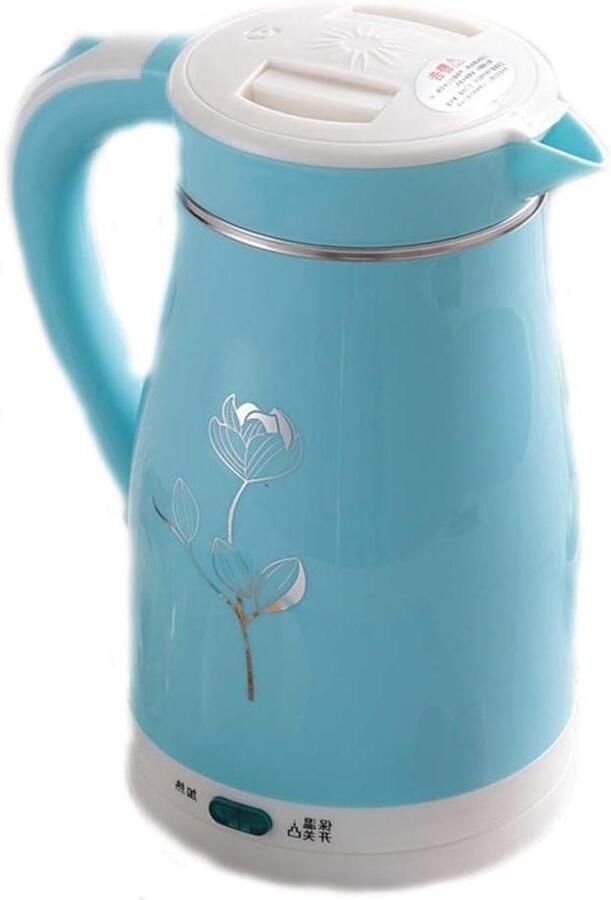 Waterkoker RVS Warmwaterkruik Snel Warm Water Isolatie Chassis 15L Capaciteit Blauw