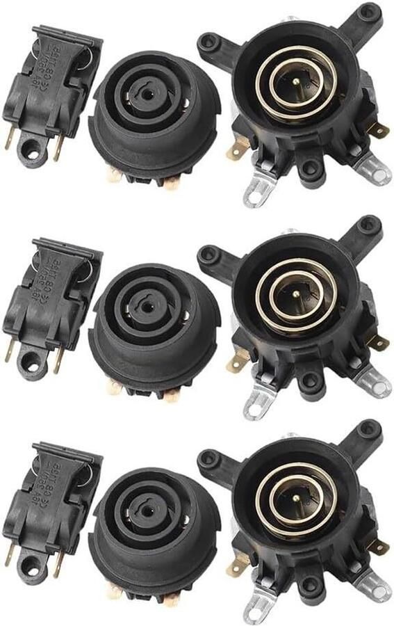 Waterkoker Schakelaar Set Thermostaat Connector Vervanging Apparaat Repareren Praktische Driedelige Set