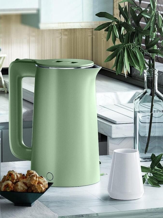 Waterkoker Snel Heetwaterdispenser Keuken Snel Water Koken Automatische Uitschakeling 5290 Watt Groen