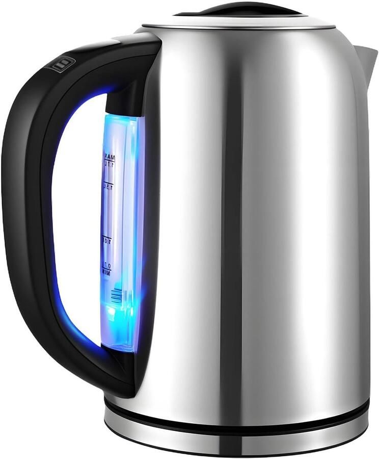 Waterkoker Temperatuur Theekoker Roestvrij Dranken Bereiden Instelbare Warmhoudfunctie 17 Liter Zilver
