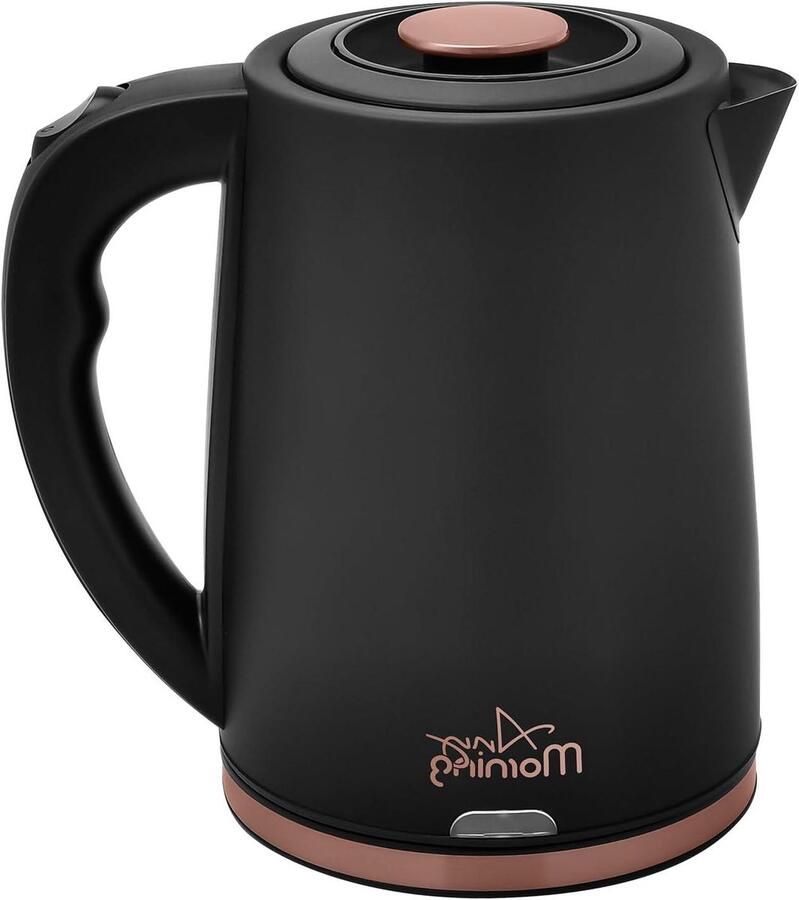 Waterkoker Thee Ketel Elektrisch Snel Heet Water Roestvrijstalen Behuizing 18 Liter Zwart