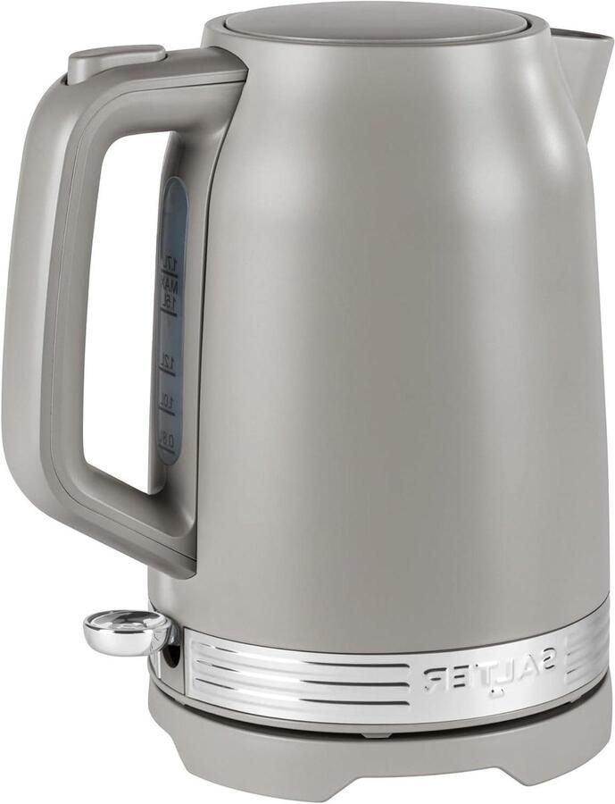 Waterkoker Thee Ketel Elektrisch Snel Water Koken Droogkookbeveiliging 17 Liter Mat Taupe