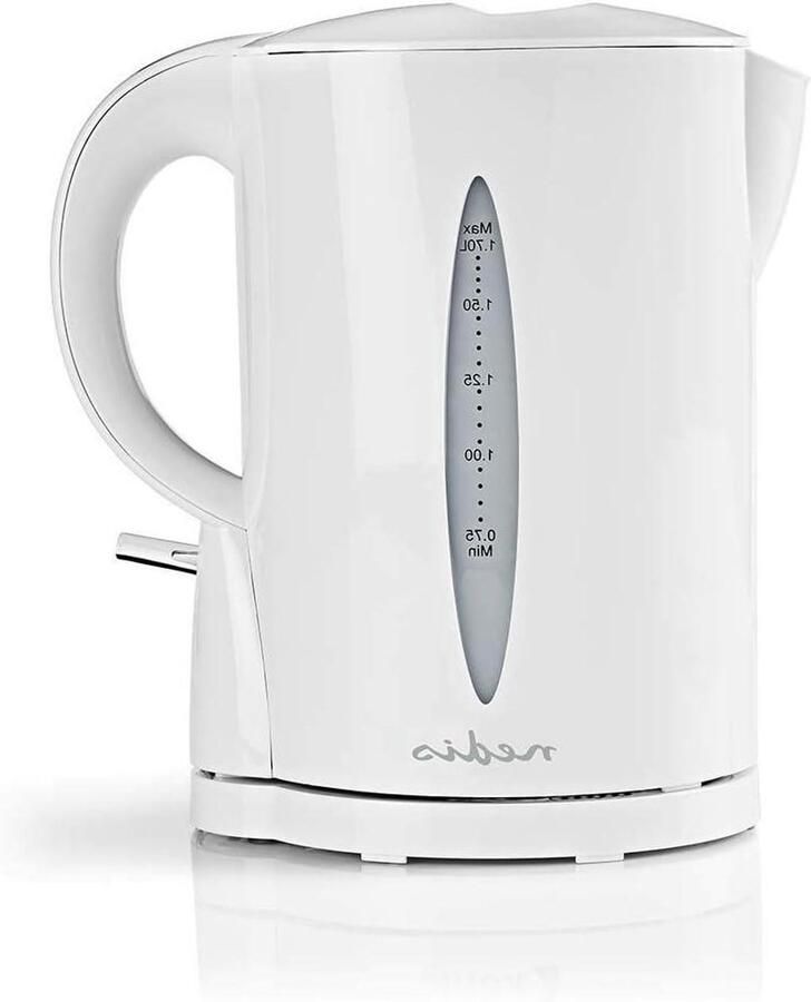 Waterkoker Thee Ketel Snel Thee Zetten Krachtig 2200W Element 17 Liter Wit