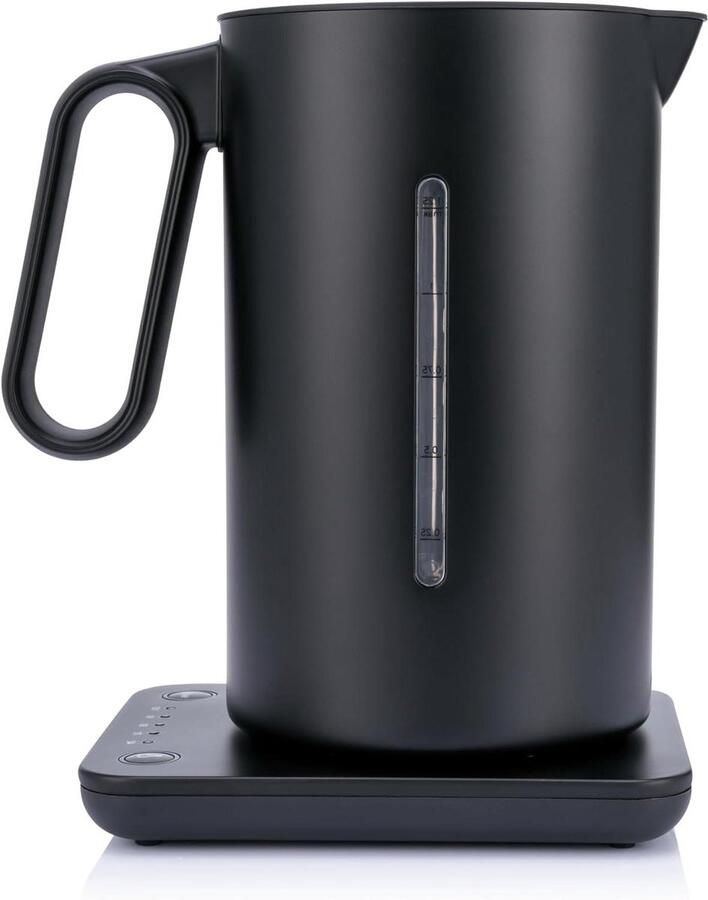 Waterkoker Thee Koker Perfect Thee Zetten Selecteerbare Temperaturen 125 Liter Zwart