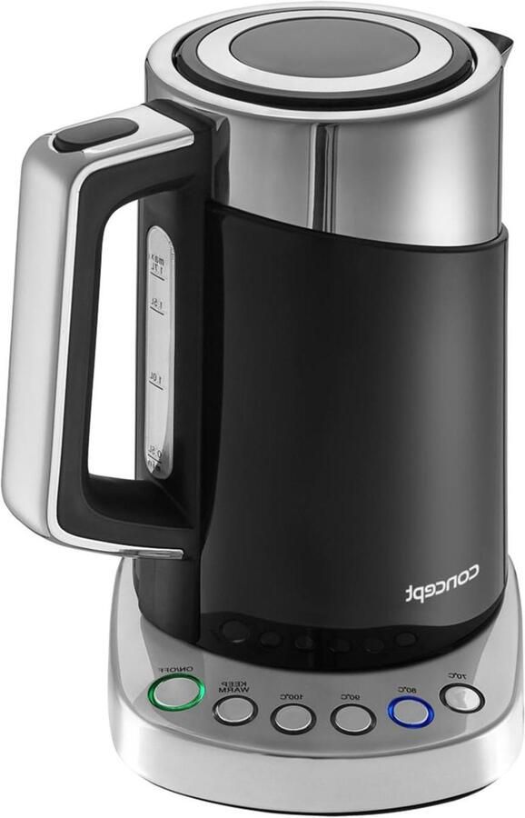 Waterkoker Thee Waterkoker Drankjes Bereiden Instelbare Temperatuur 17 Liter Zwart