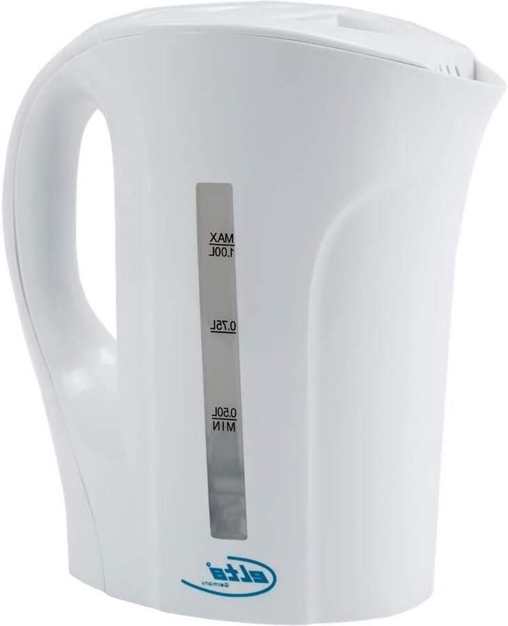 Waterkoker Theeapparaat Snel Water Koken Automatische Uitschakeling 1 Liter Wit - Foto 2