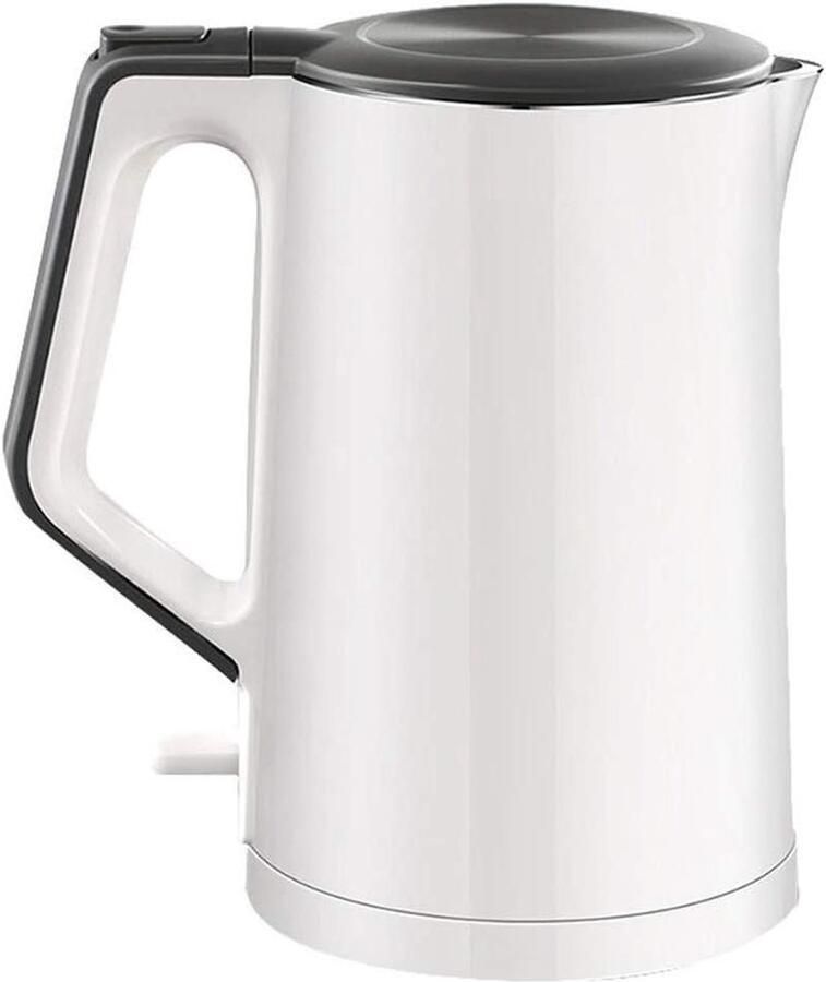 Waterkoker Theeketel Elektrisch Snel Water Koken Naadloze RVS Binnenkant 15 liter Wit