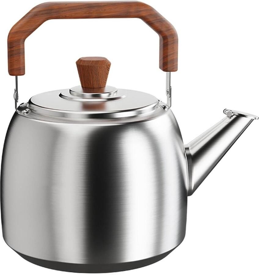 Waterkoker Theeketel Kookplaat Water Koken Luid Fluitje 4 Liter Mat