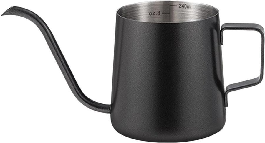 Waterkoker Theeketel RVS Snel Water Koken Vaatwasserbestendig 580 ml Zilver
