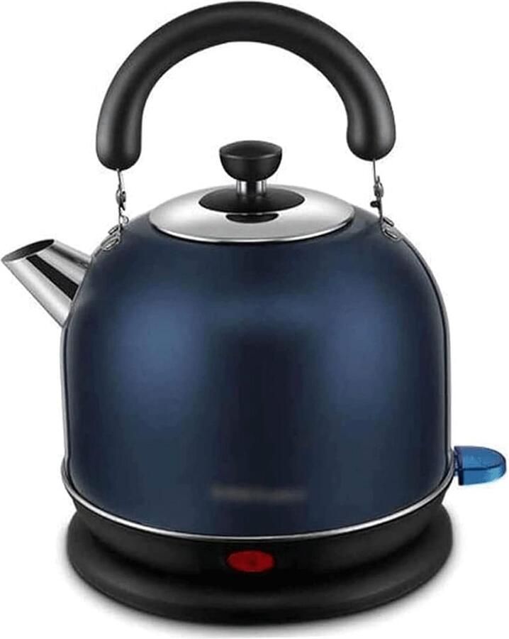 Waterkoker Theeketel Snel Water Koken Automatische Uitschakeling 3 Liter Donkerblauw